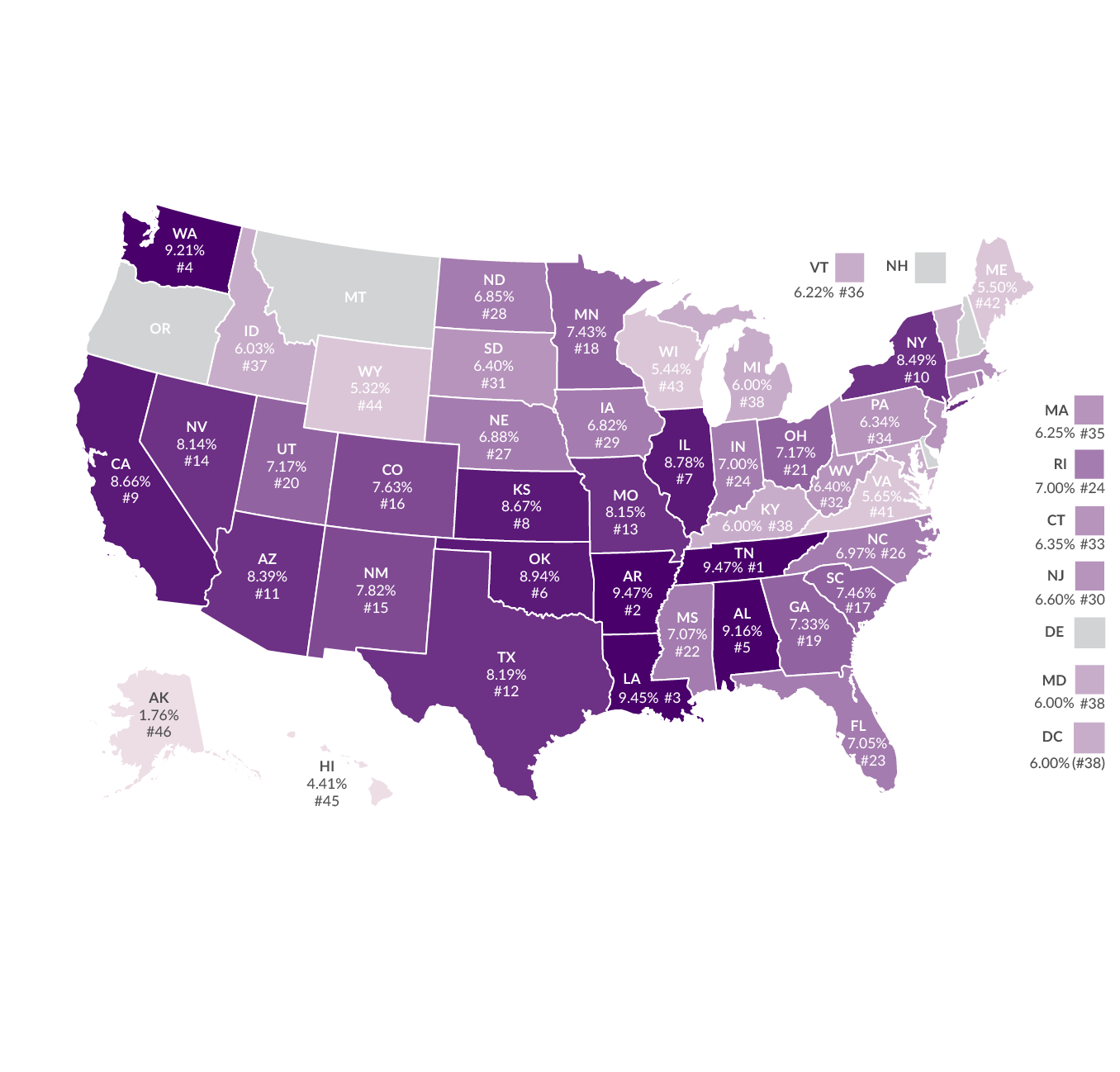 State And Local Sales Tax Rates Midyear 2013 State And Local Sales Tax Rates Midyear 2013