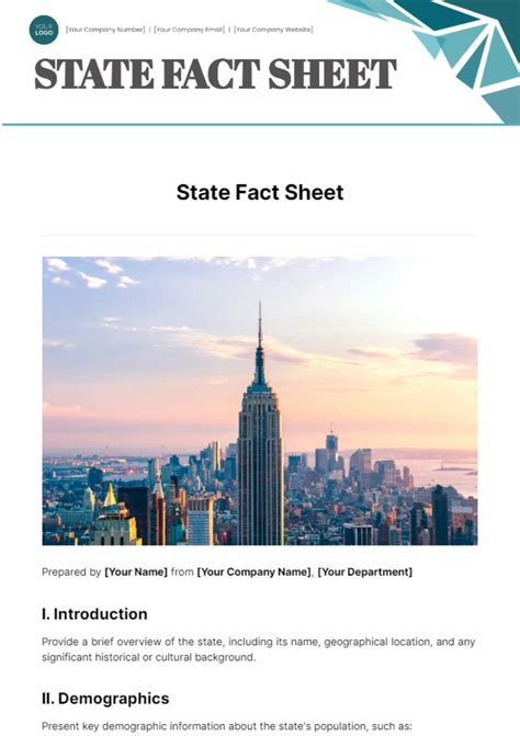 State Fact Sheets