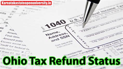State Of Ohio Tax Refund