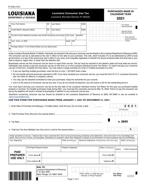 State Tax In Louisiana