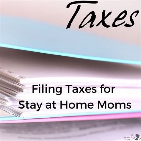 Stay At Home Mom Tax Credit