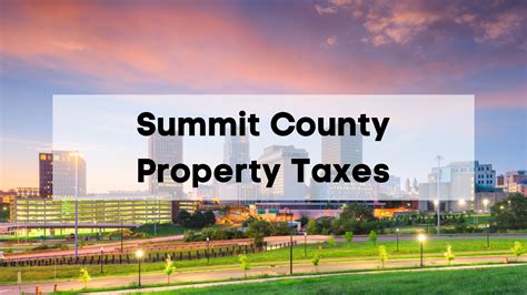 Summit County Ohio Property Tax