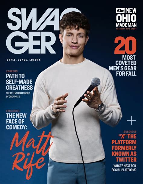 Swaggermagazine Selfmade Matt Rife Interview Swaggermagazine Selfmade Matt Rife Interview