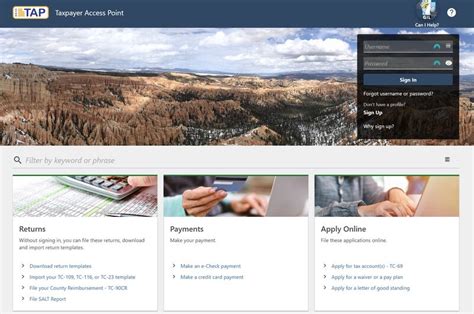 Tap.tax.utah