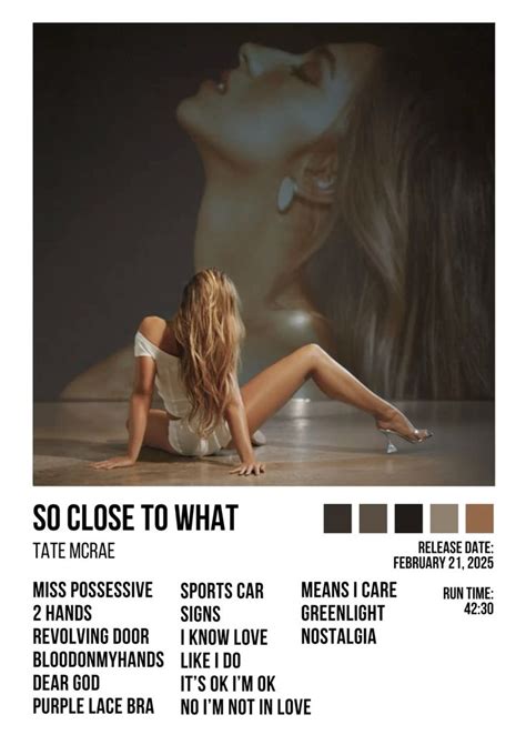 Tate Mcrae So Close To What Vinyl Banner 2025 Album Promo Poster 100 X 50 Ebay Tate Mcrae So Close To What Vinyl Banner 2025 Album Promo Poster 100 X 50 Ebay