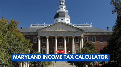 Tax Calculator Maryland