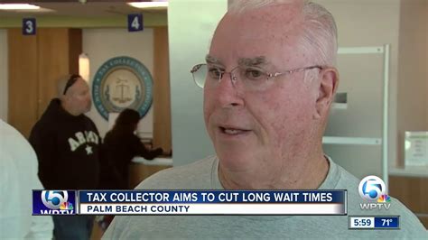 Tax Collector Aims To Cut Long Wait Times Tax Collector Aims To Cut Long Wait Times