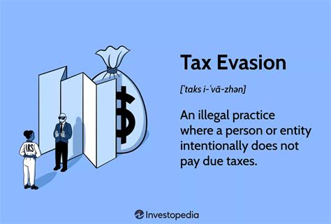 Tax Evasion Definition And Penalties
