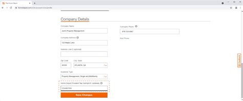 Tax Exempt Home Depot