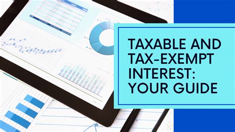 Tax Exempt Interest What Is It Examples Vs Taxable Interest