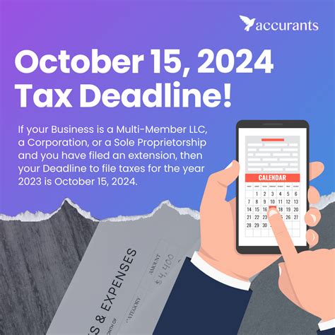 Tax Extension Deadline Accurants Blog