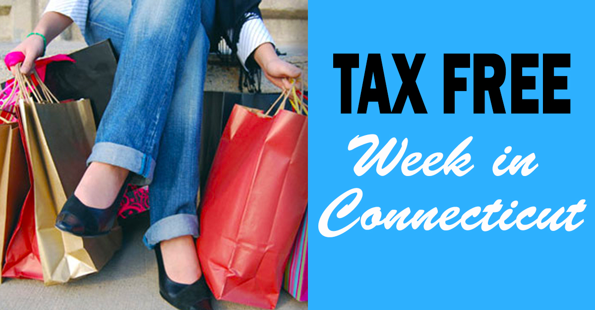 Tax Free Week Ct
