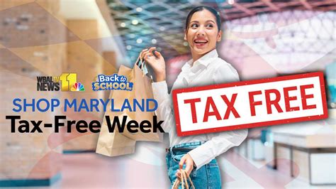 Tax Free Week Maryland 2025