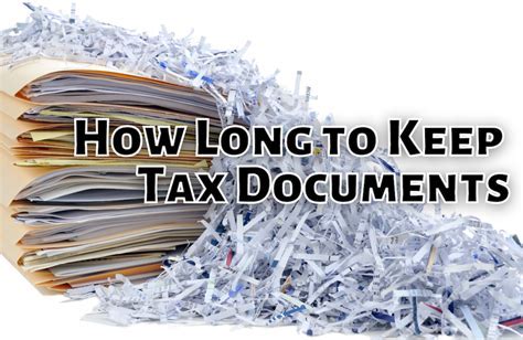 Tax Papers How Long To Keep