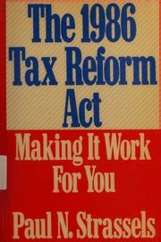 Tax Reform Act Of 1986