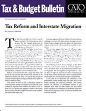 Tax Reform And Interstate Migration Cato Institute Tax Reform And Interstate Migration Cato Institute