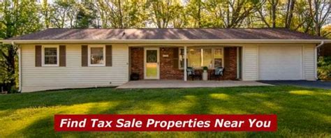 Discover Unique Investment Opportunities in Tax Sale Properties
