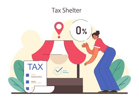 Tax Shelter Financial Efficiency Budgeting And Economy Idea Taxes 41175172 Vector Art At Vecteezy