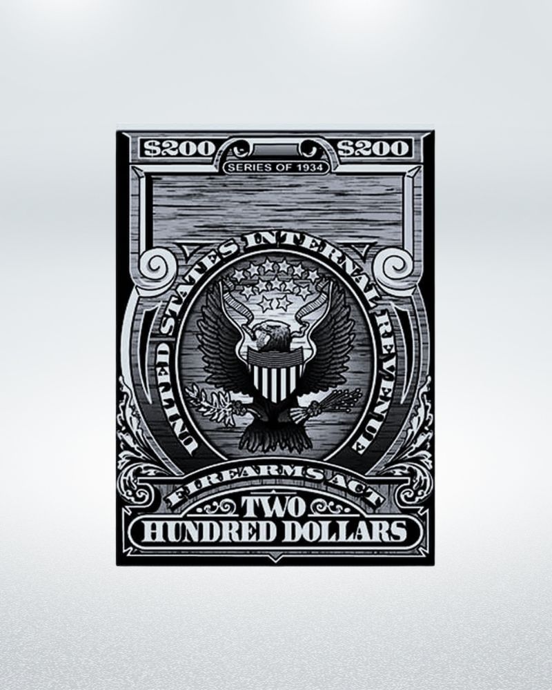 Tax Stamp For Silencers