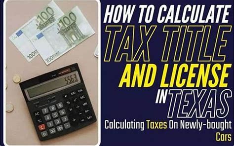 Tax Title Licence Calculator