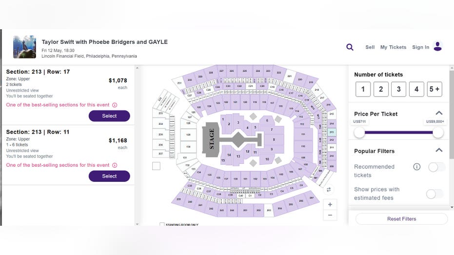 Taylor Swift S Nosebleed Seats Cost Over 1K Ticket Prices Skyrocket Following Ticketmaster Sale Cancelation Fox Business Taylor Swift S Nosebleed Seats Cost Over 1K Ticket Prices Skyrocket Following Ticketmaster Sale Cancelation Fox Business