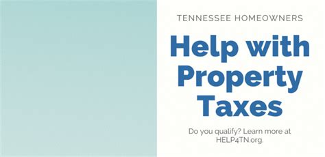 Tennessee Property Tax Relief Program Help4tn Blog Find Free Legal Help And Social Services