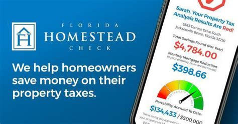 Terms Of Use Florida Homestead Check