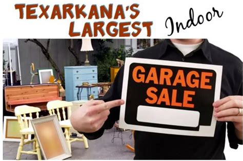 Texarkana S Largest Indoor Garage Sale Is Coming Back October 19