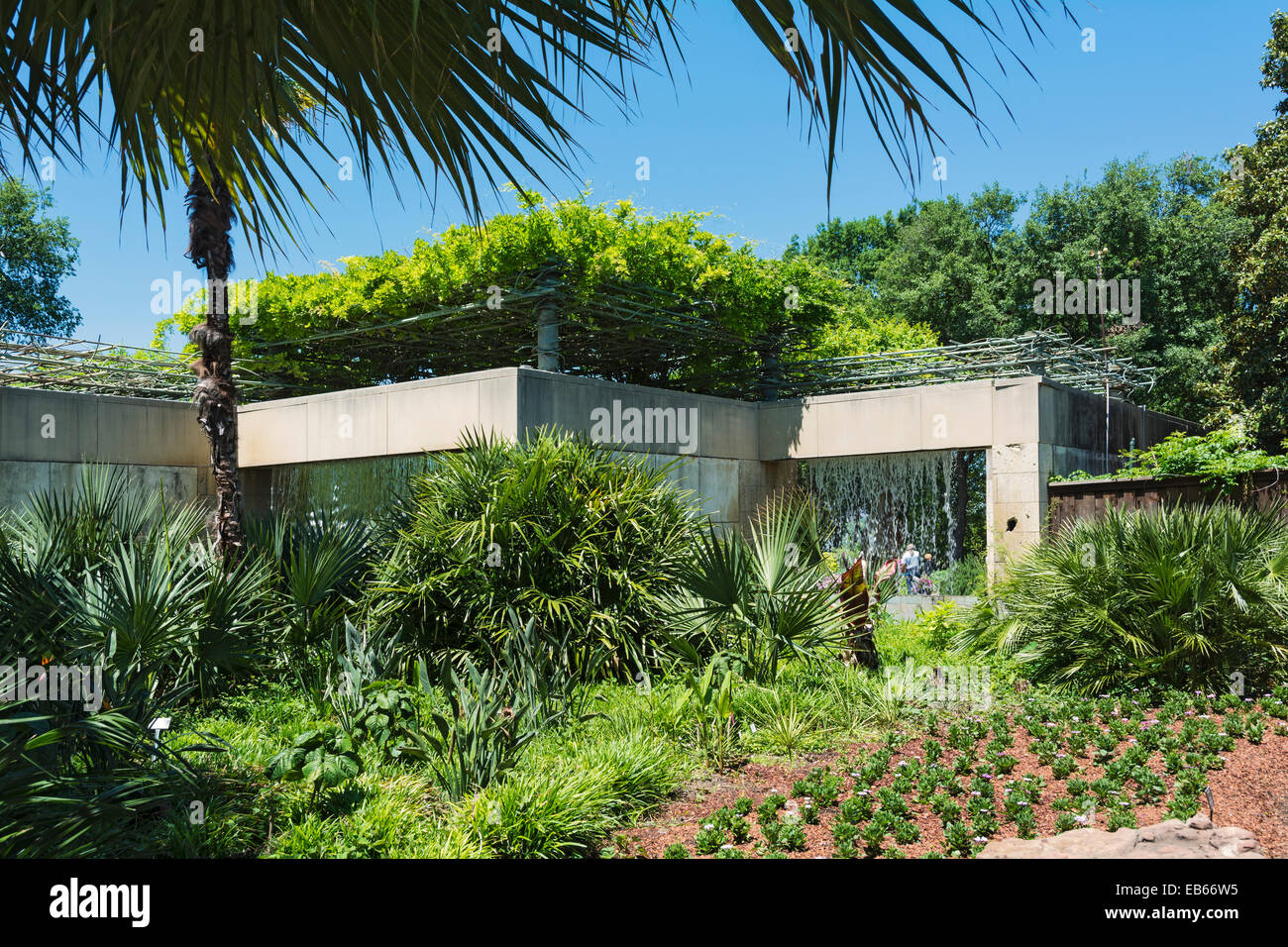 Texas Dallas Arboretum And Botanical Garden Stock Photo Alamy
