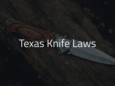 Navigating Texas Knife Laws Like a Skilled Pilot: A Safe Flight Guide