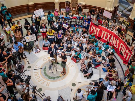 Texas Republicans Approve Controversial Trump Backed Congressional Map