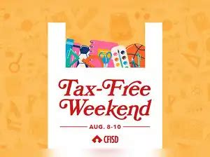 Texas Tax Free Weekend Returns Aug 8 10 Texas Tax Free Weekend Returns Aug 8 10