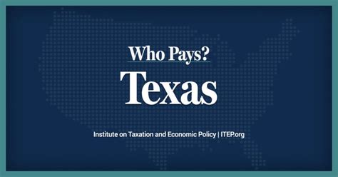 Texas Who Pays 7Th Edition Itep Texas Who Pays 7Th Edition Itep