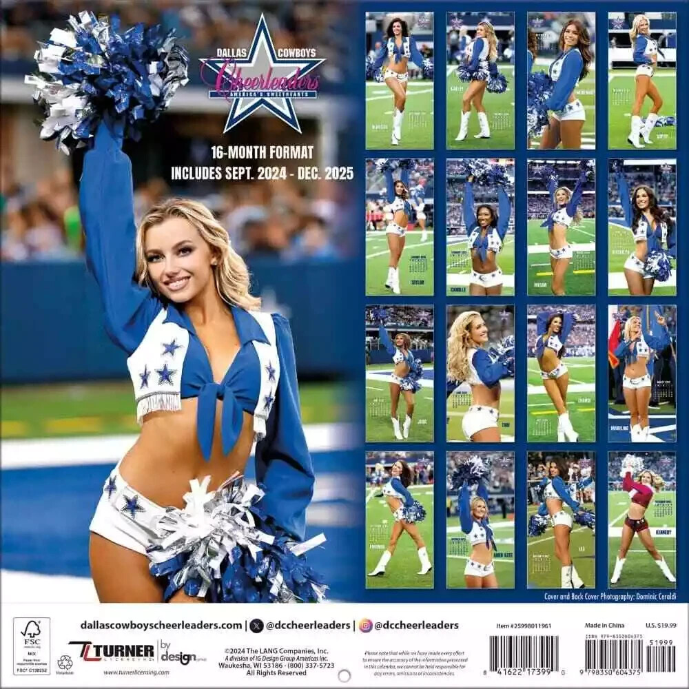 The Dallas Cowboys Cheerleaders Just Announced Their 2024 Team Glamour Uk