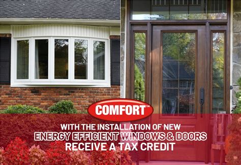 The Inflation Reduction Act Tax Credits On Energy Efficient Windows Exterior Doors Comfort Windows