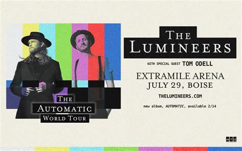 The Lumineers The Automatic World Tour Official Site Extramile Arena In Boise Id