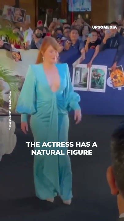 The Only Hollywood Actress That Dares To Show Off Her Curves She Breaks All Boundaries With Her Figure Thinness Is In Vogue In Hollywood But Bryce Dallas Howard Is Proud Of Her Body And Is Not