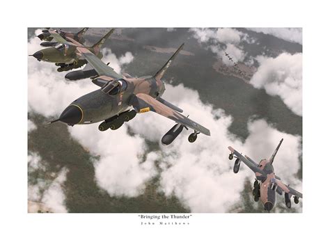 The Republic F 105 Thunderchief John Matthews Art