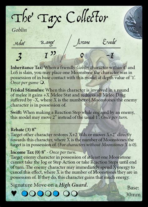 The Tax Collector Moonstonegame The Tax Collector Moonstonegame