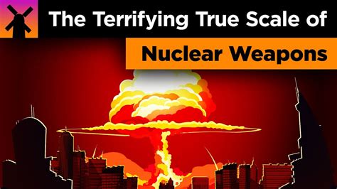 The True Scale Of Modern Nuclear Weapons The True Scale Of Modern Nuclear Weapons