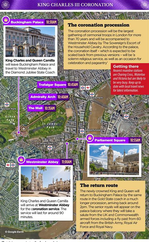 The Ultimate Guide To The King Amp 39 S Coronation Timings Procession Route The Ultimate Guide To The King Amp 39 S Coronation Timings Procession Route