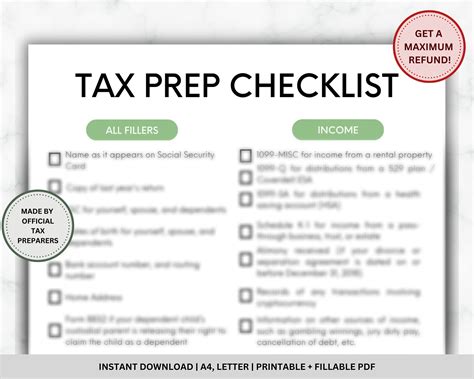 These 2 Tax Checklists Can Help Simplify Tax Prep Joys Worksheets Library These 2 Tax Checklists Can Help Simplify Tax Prep Joys Worksheets Library