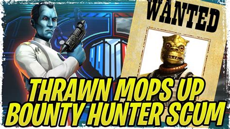 Thrawn Imperial Troopers Ultimate Showdown Vs Bossk Bounty Hunters Swgoh Youtube Thrawn Imperial Troopers Ultimate Showdown Vs Bossk Bounty Hunters Swgoh Youtube