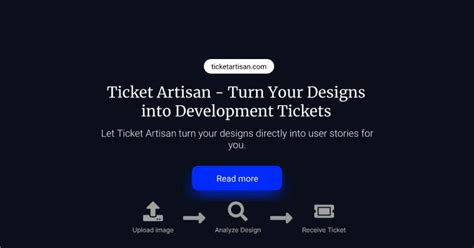 Ticket Artisan Turn Your Designs Into Development Tickets