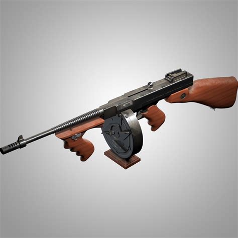 Tommy Guns Gun Free 3D Models Download Free3d Tommy Guns Gun Free 3D Models Download Free3d