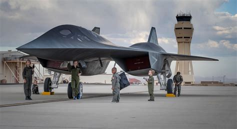 Top Gun Maverick Lockheed Martin Darkstar Is On Display At Edwards Afb Side By Side With An Sr 71 Blackbird The Aviation Geek Club