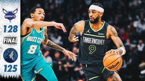 Top Plays From Charlotte Hornets Vs Minnesota Timberwolves Nba Com