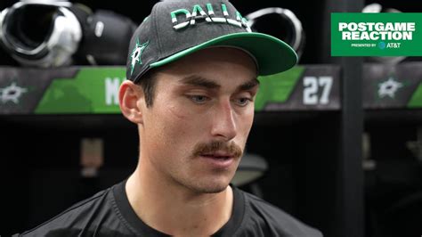 Tor Dal Postgame Mason Marchment Dallas Stars Tor Dal Postgame Mason Marchment Dallas Stars