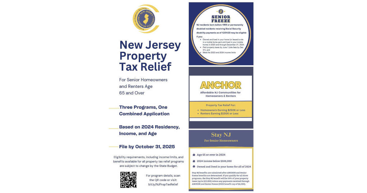 Township Of Ocean Reminds Residents Of New Jersey S Senior Freeze Property Tax Relief Programs Barnegat Waretown Nj News Tapinto Tapinto Township Of Ocean Reminds Residents Of New Jersey S Senior Freeze Property Tax Relief Programs Barnegat Waretown Nj News Tapinto Tapinto