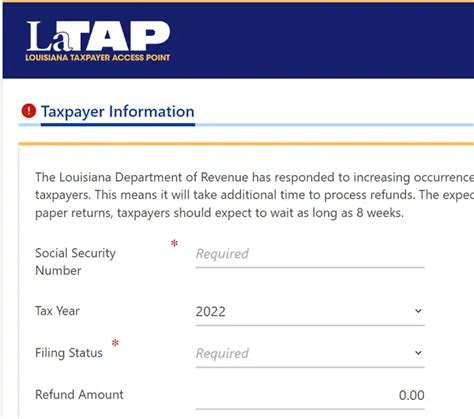 Tracking Your Louisiana State Tax Refund Made Easy